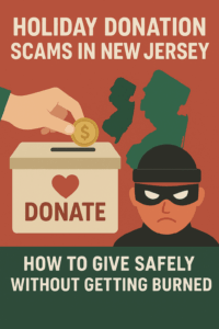 Holiday Donation Scams In New Jersey, How To Give Safely Without Getting Burned