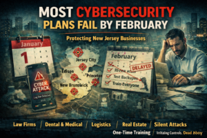 Why Most Cybersecurity Plans Fail by February (And How New Jersey Businesses Can Avoid It)